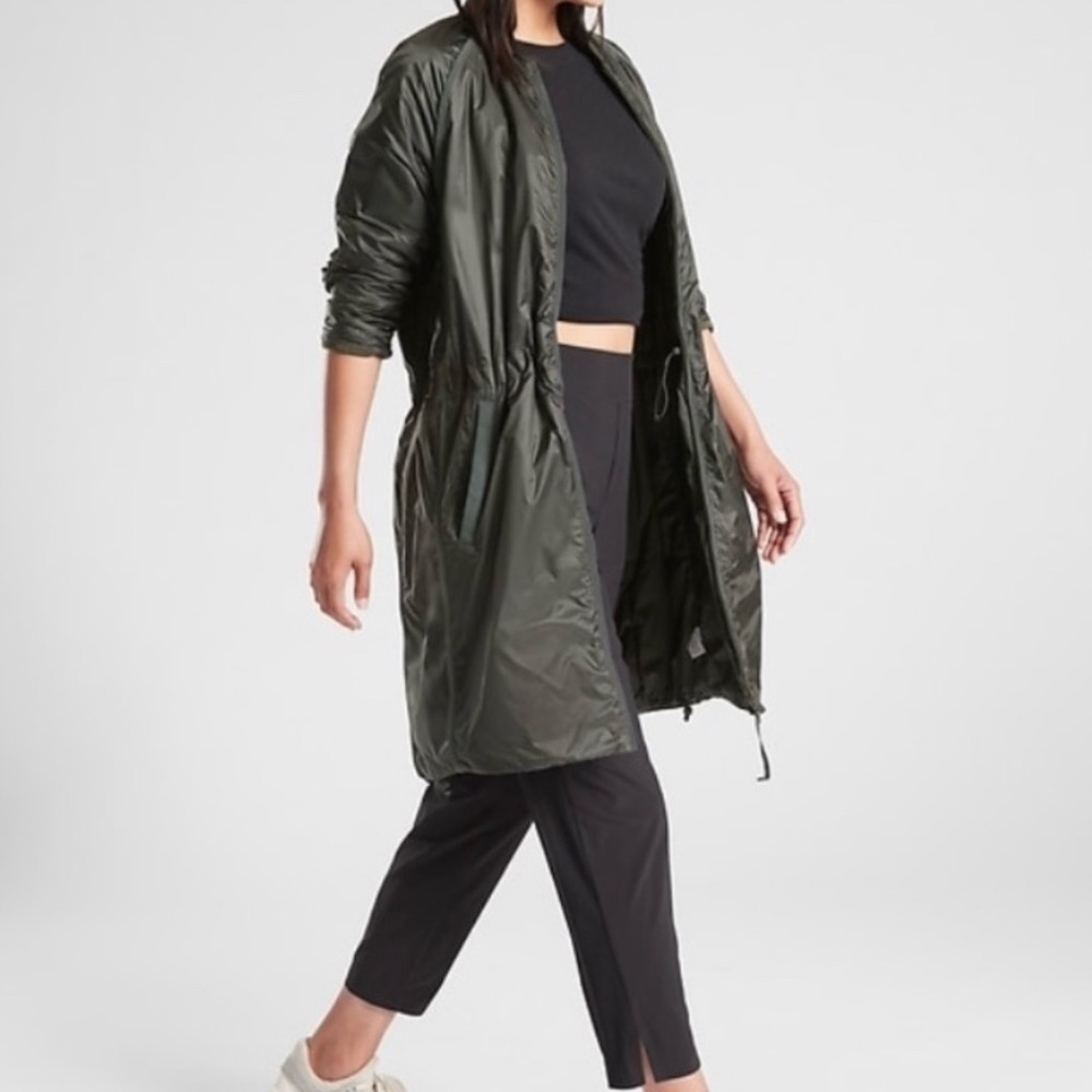 Athleta Women’s Summit Primaloft Shell Jacket Oli… - image 2